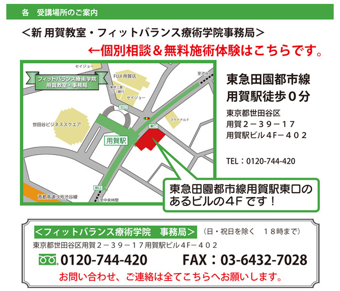 学院周辺地図